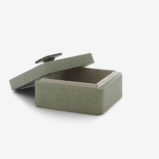 Shagreen Box Mini - Sage